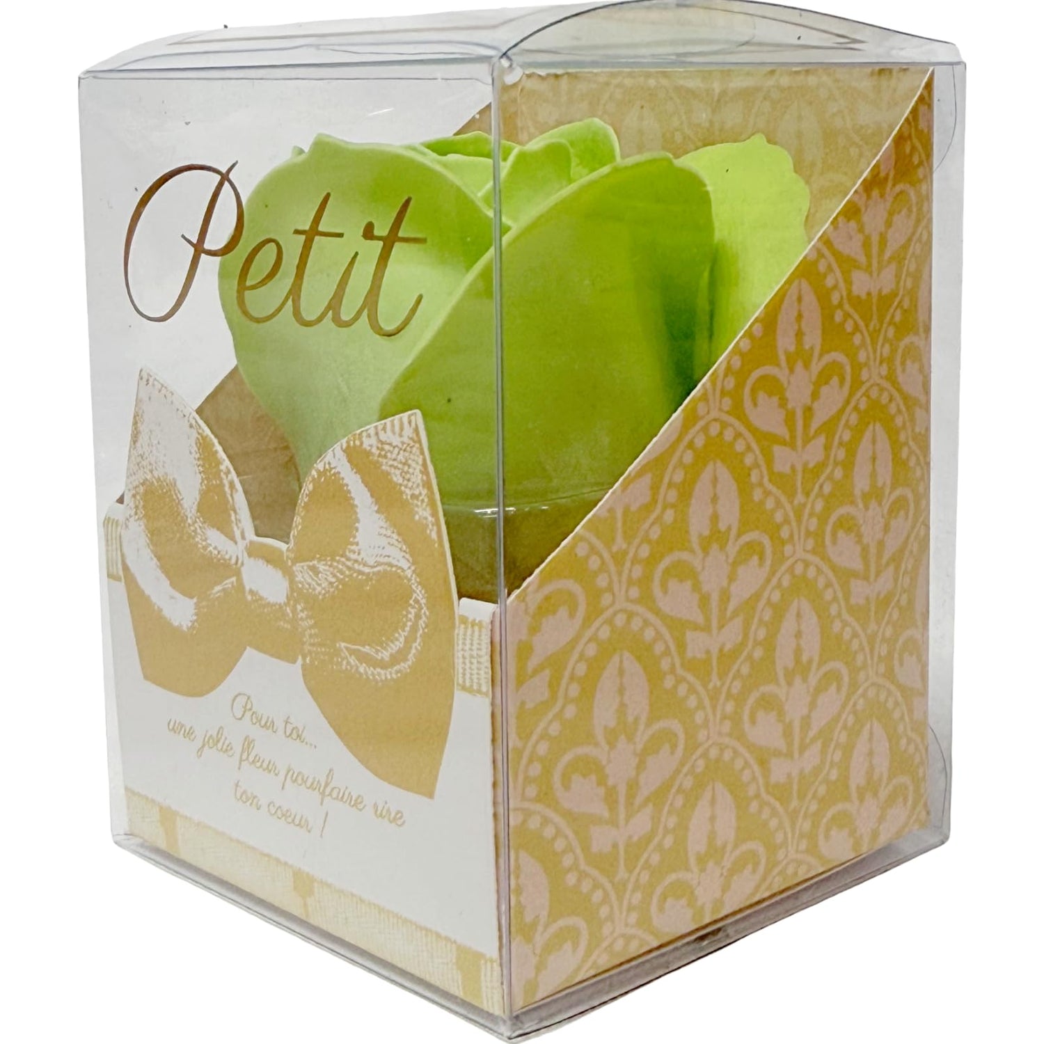 Q-FLA Soap Flower Bath Bombs Green Rose Gift for Special Occasions