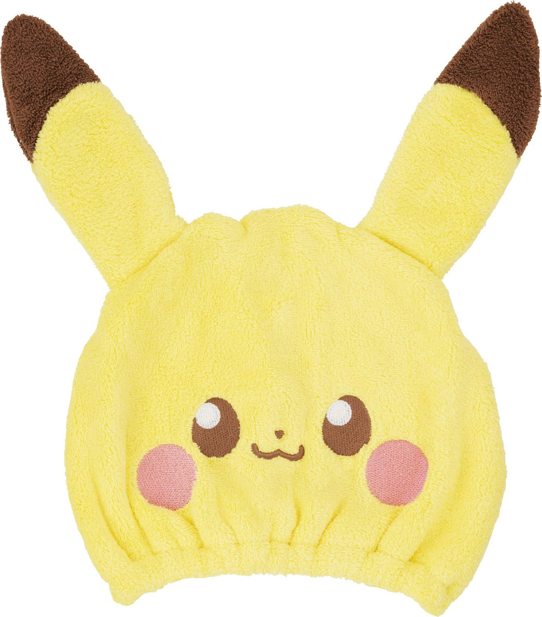 Skater Hair Drying Towel Cap with Pikachu Design for Quick Drying