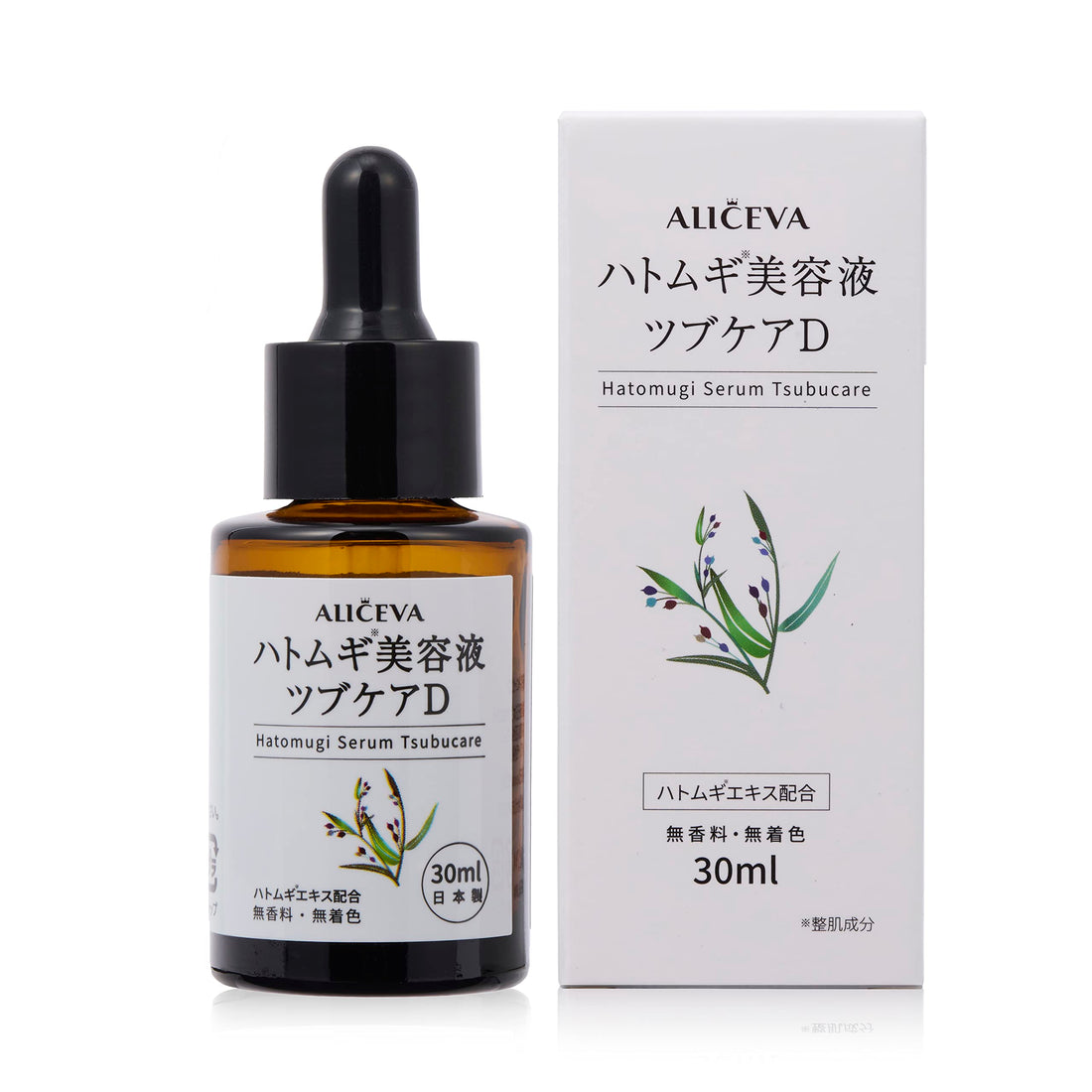 Aliceva Skin Care Hatomugi Serum for Exfoliation 30ml