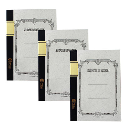 Tsukuba Notebook A5 Lined 60 Sheets 3-Pack for Everyday Use