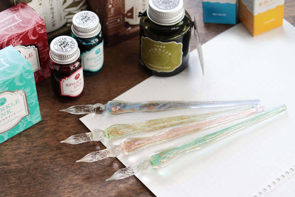 Teranishi Chemical Industry Glass Pen Light Yellow for Art and Calligraphy
