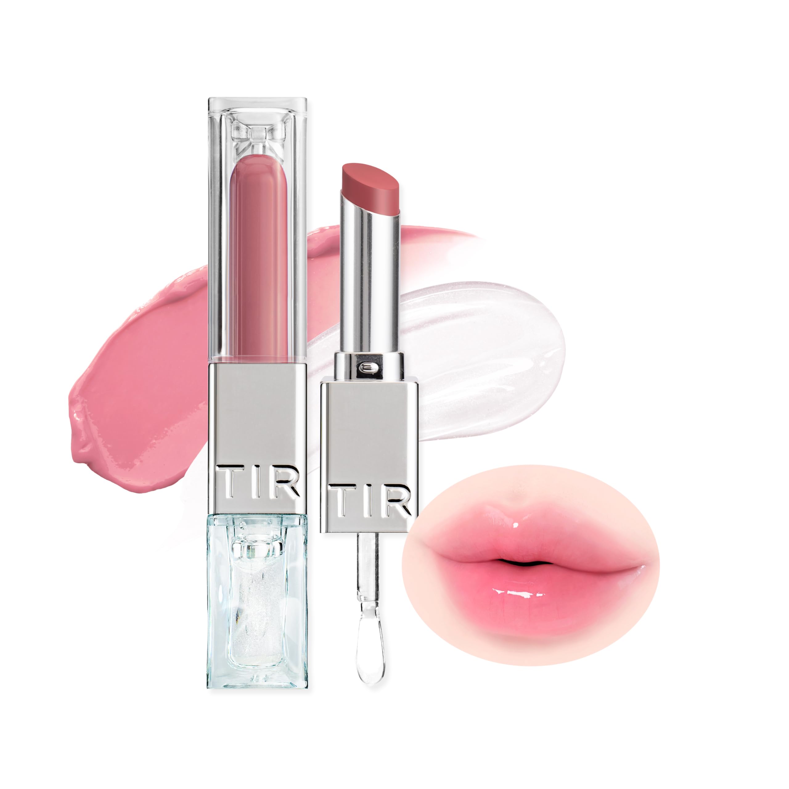 TIRTIR Melting Glow Dual Lip Balm and Plumper 1.5g Each