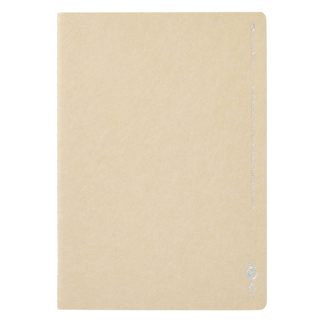 Kleid Carnet Tiny Grid B6, quadrillage de 2 mm, beige, 64 pages (32 feuilles)
