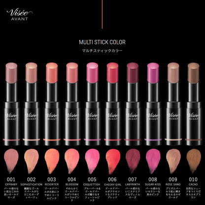 Visee AVANT Multi Stick Color Cacao 010 6g for Versatile Makeup