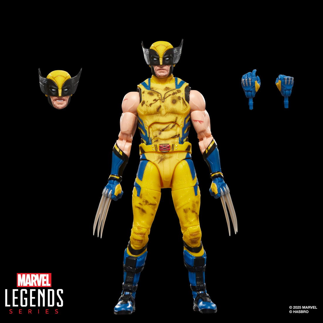 Hasbro Marvel Legends Wolverine and Deadpool Action Figures 15cm Collectible
