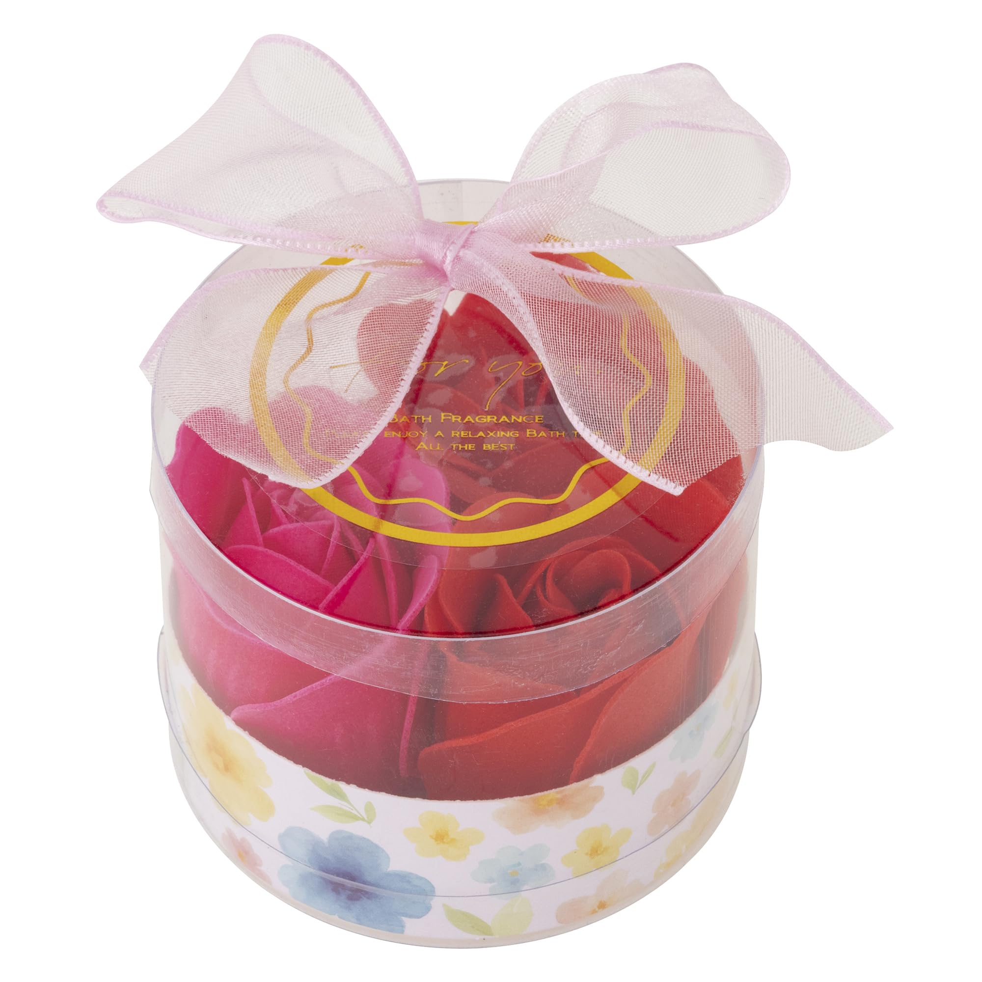 Q-FLA Bath Flower Set with Soap Flowers for Mother&