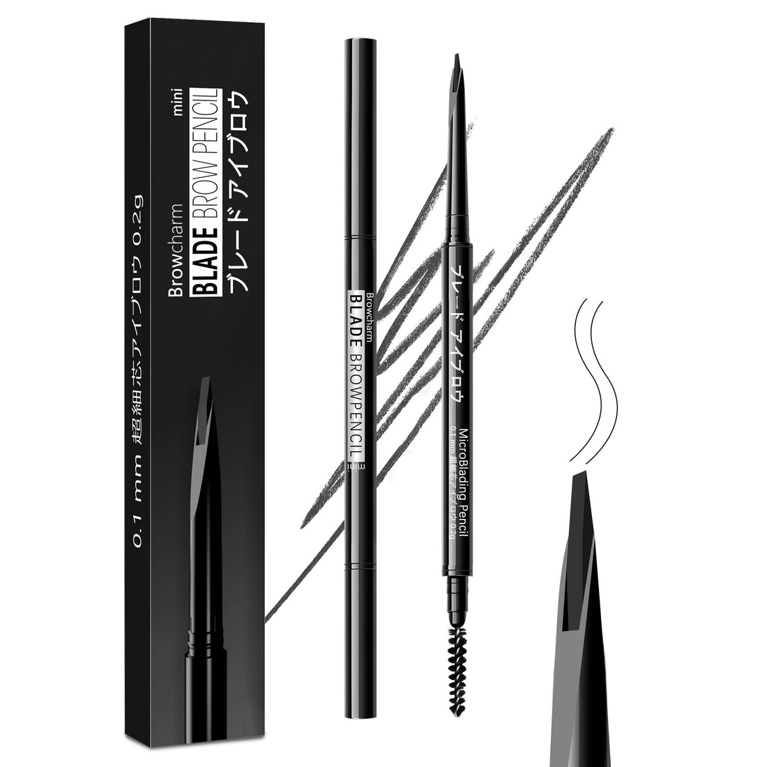 Maksure Eyebrow Pencil Ultra-Fine Waterproof 0.1mm