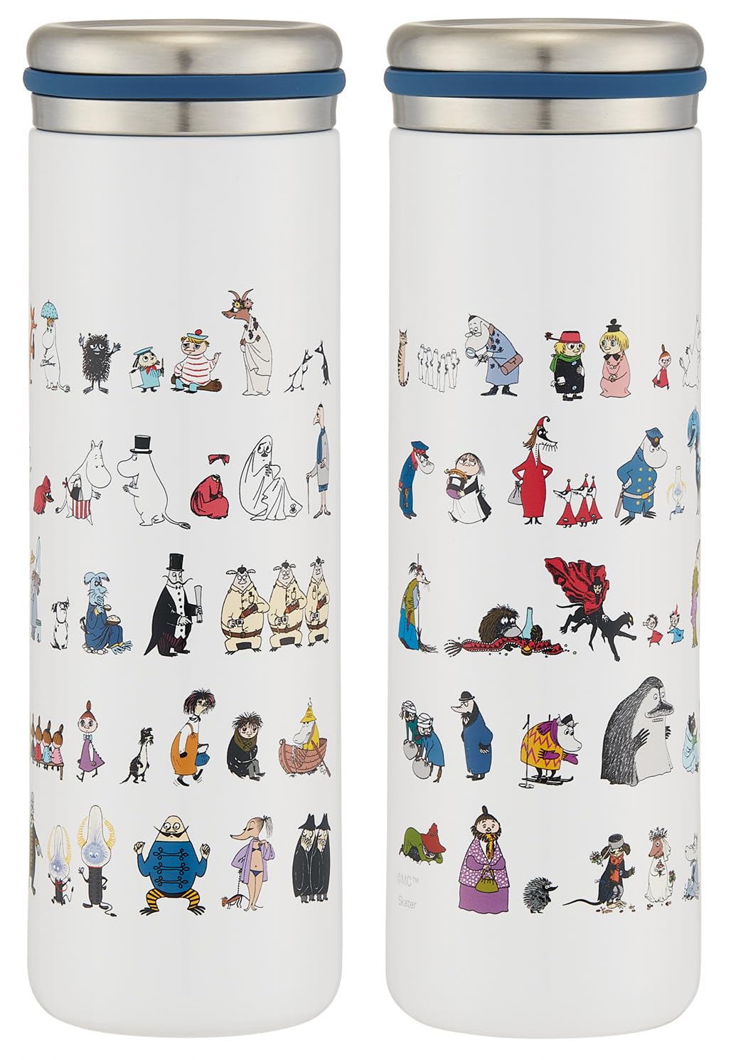 Skater Stainless Steel Water Bottle 450ml with Moomin Design