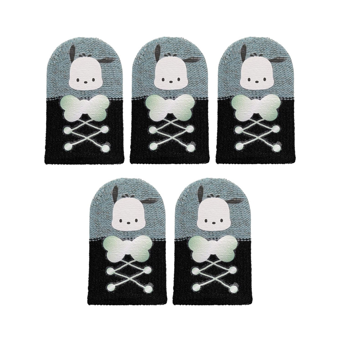 ALLONE Game Finger Caps Sanrio Characters Pochacco 5 Pack