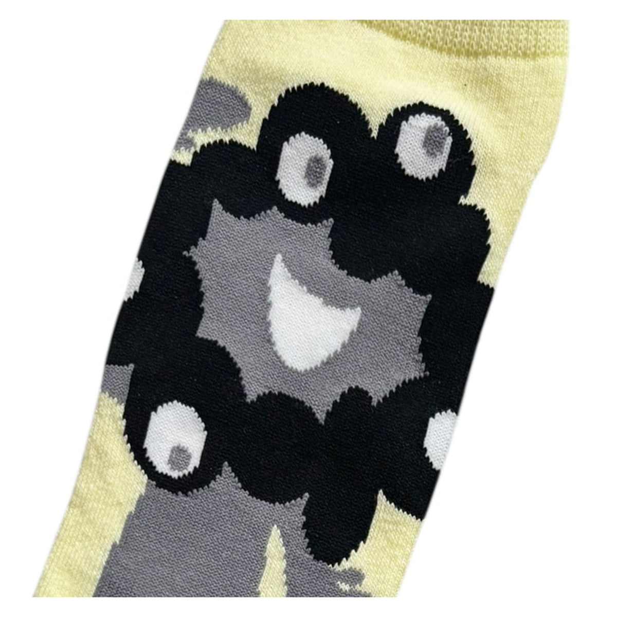 Small Planet Expo 2025 Myakumyaku Socks for Women in Yellow