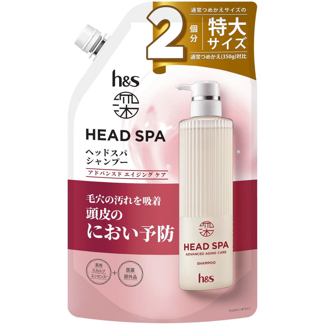 h&amp;s Deep Head Spa Shampoo Advanced Aging Care 700g