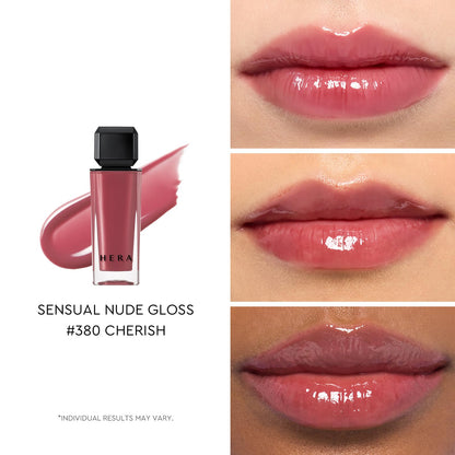 HERA Sensual Nude Gloss 380 Cherish 5g Luxurious Shine