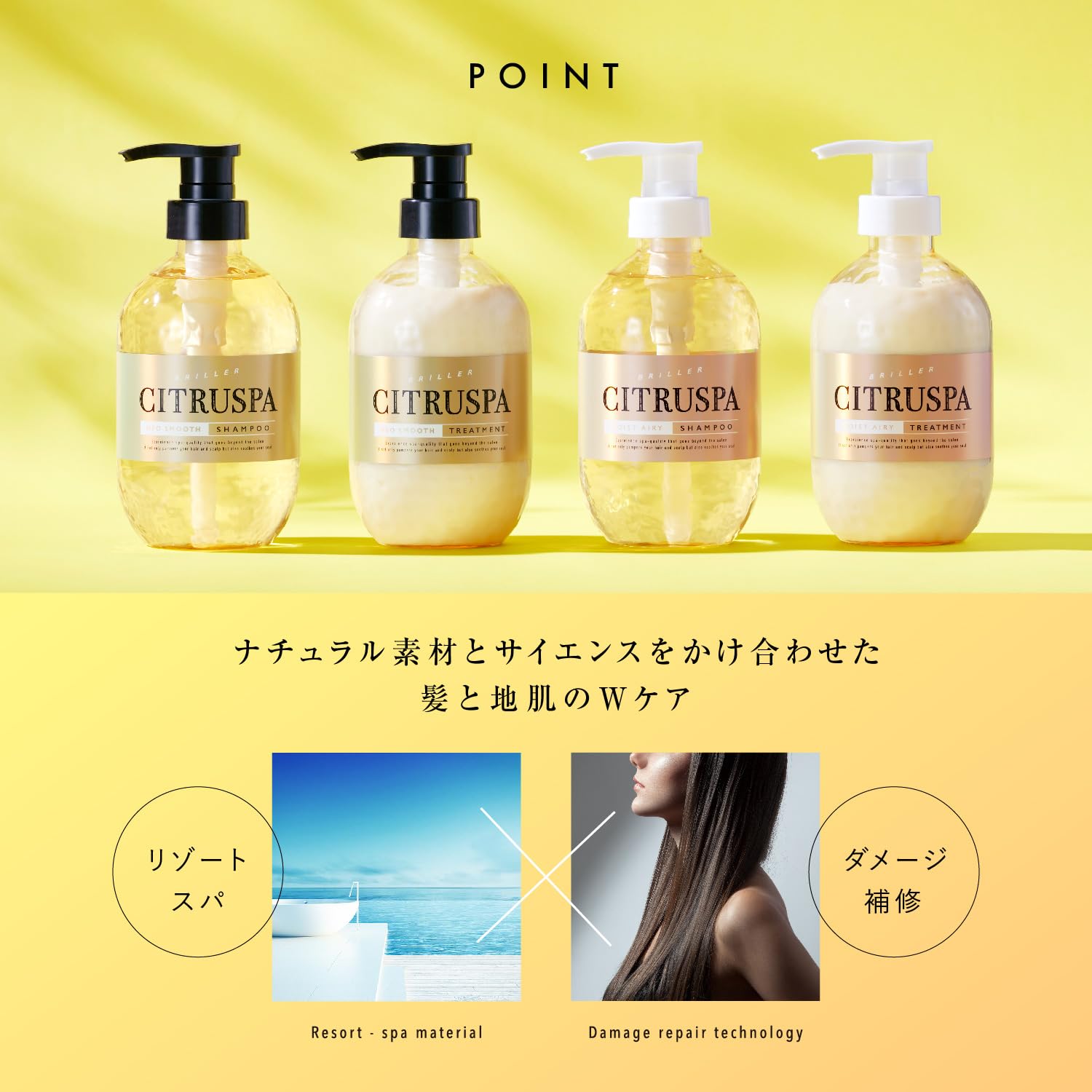 Cosmetex Roland Citrus Spa Neosmooth Treatment 400ml for Hair Care