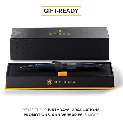 Cross Edge Ballpoint Pen Matte Black Lacquer for Smooth Writing