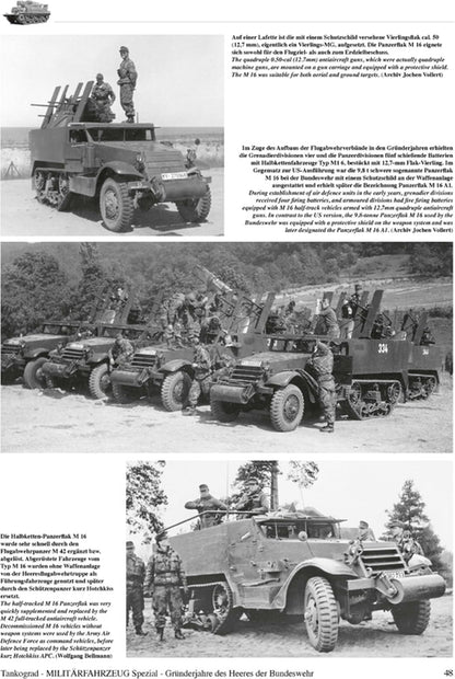 Tankograd 1/35 Scale Model Book on Early German Bundeswehr Vehicles