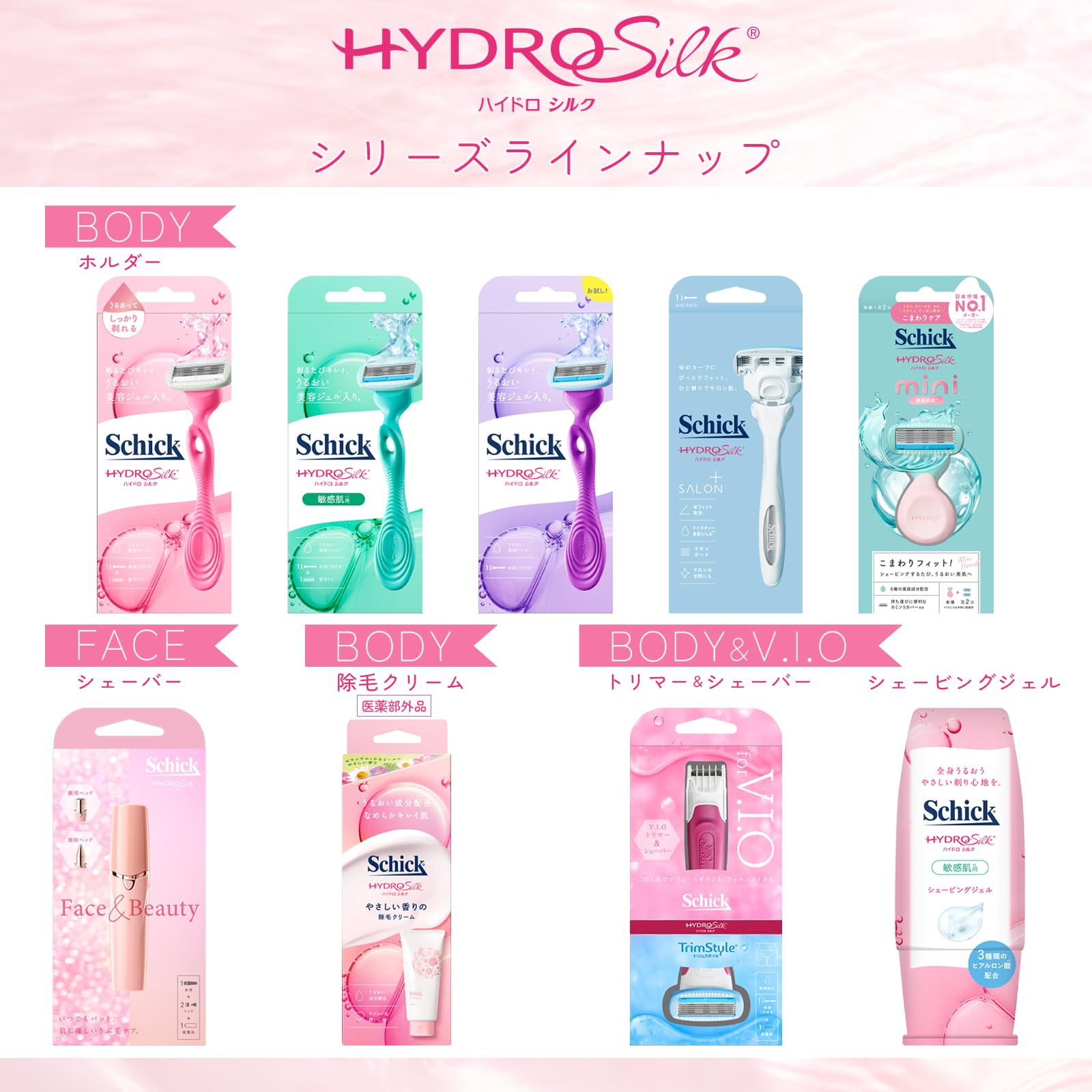 Schick Hydro Silk Mini Razor for Women with Gentle Blades