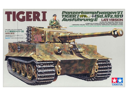 TAMIYA 1/35 Military Miniature Series German Tiger I Late Production Model