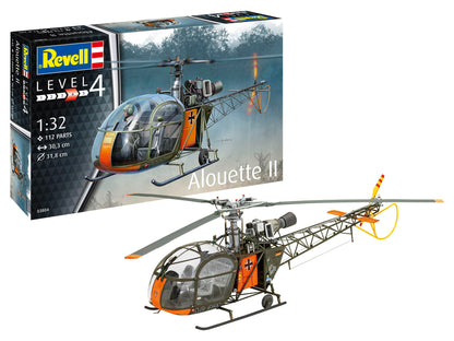 Revell 1/32 German Alouette II Model Kit