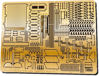Passion Models 1/35 Panzer I B Type Etching Set for Tamiya MM35388