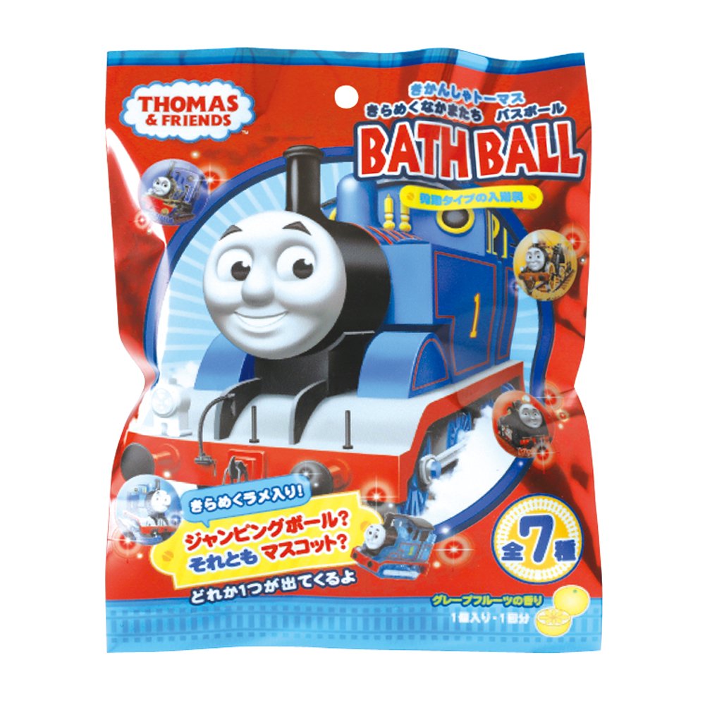 Hiezukinchan Bath Bomb with Grapefruit Scent and Toy Surprise