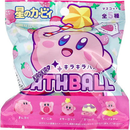 SK Japan Kirby Glitter Bath Ball Strawberry Scent 75g