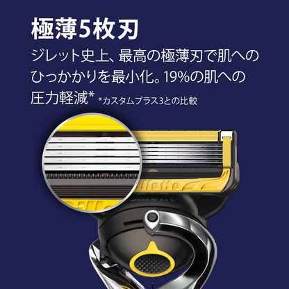 Gillette ProShield Razor with 2 Refills for Gentle Shaving