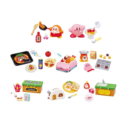 RE-MENT Kirby Hungry Kirby Kitchen Collectible Figure Set