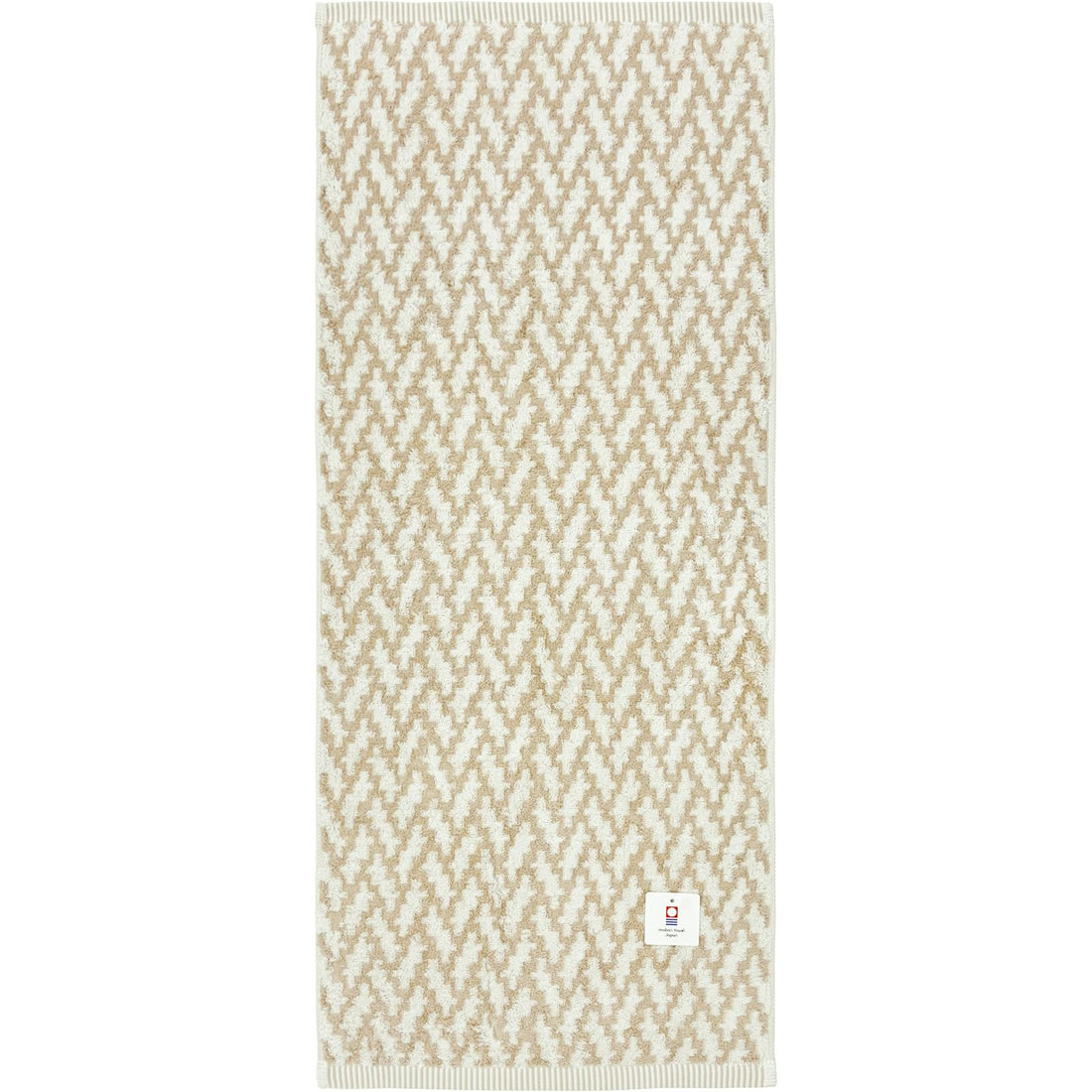 Hayashi Serviette visage Imabari Rufuran Jio, beige, env. 34 × 80 cm