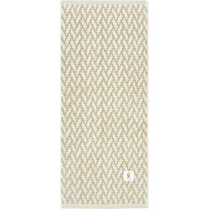 Hayashi Face Towel Soft Beige 34x80cm for Daily Use