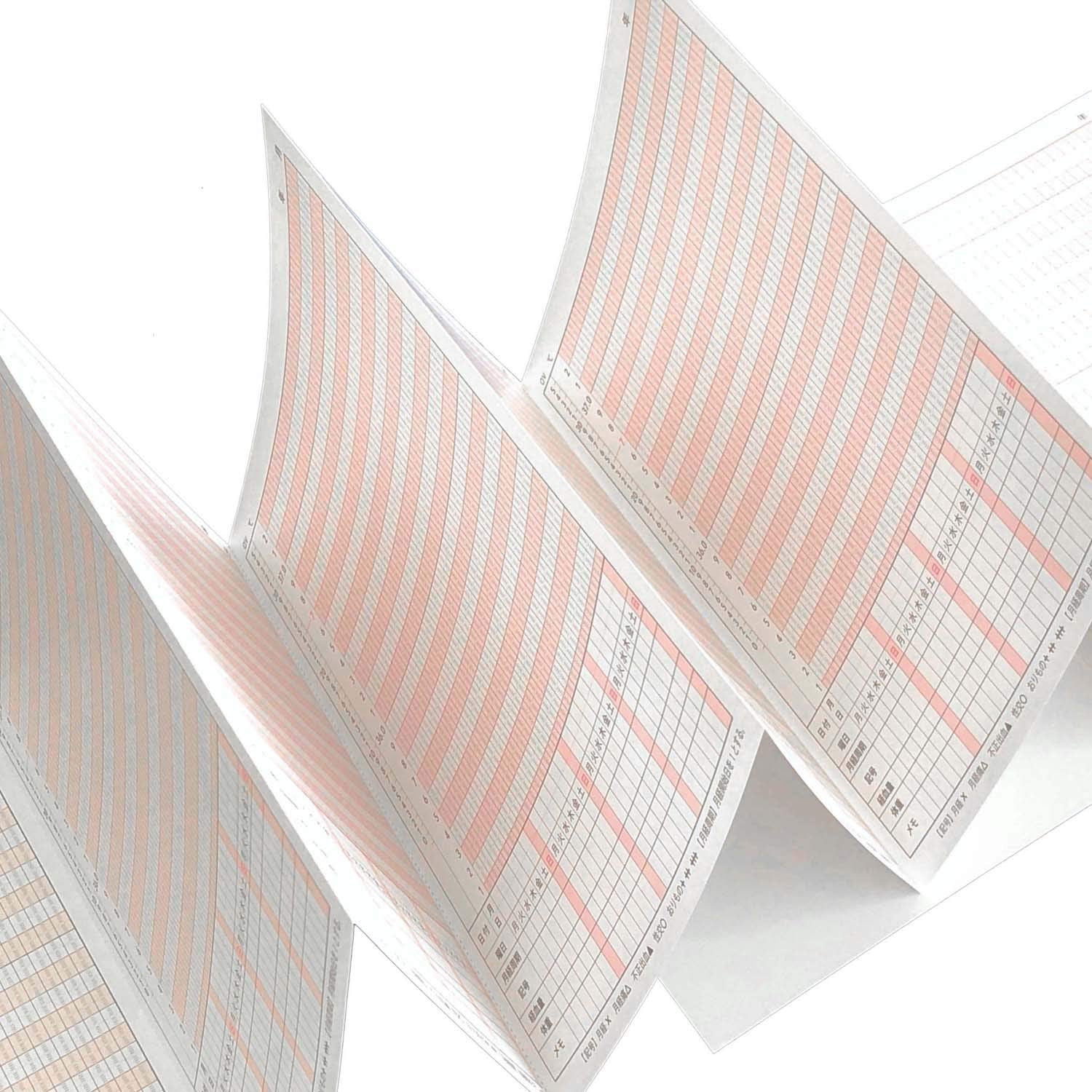 Frontier Temperature Log A5 Accordion Style for Daily Tracking