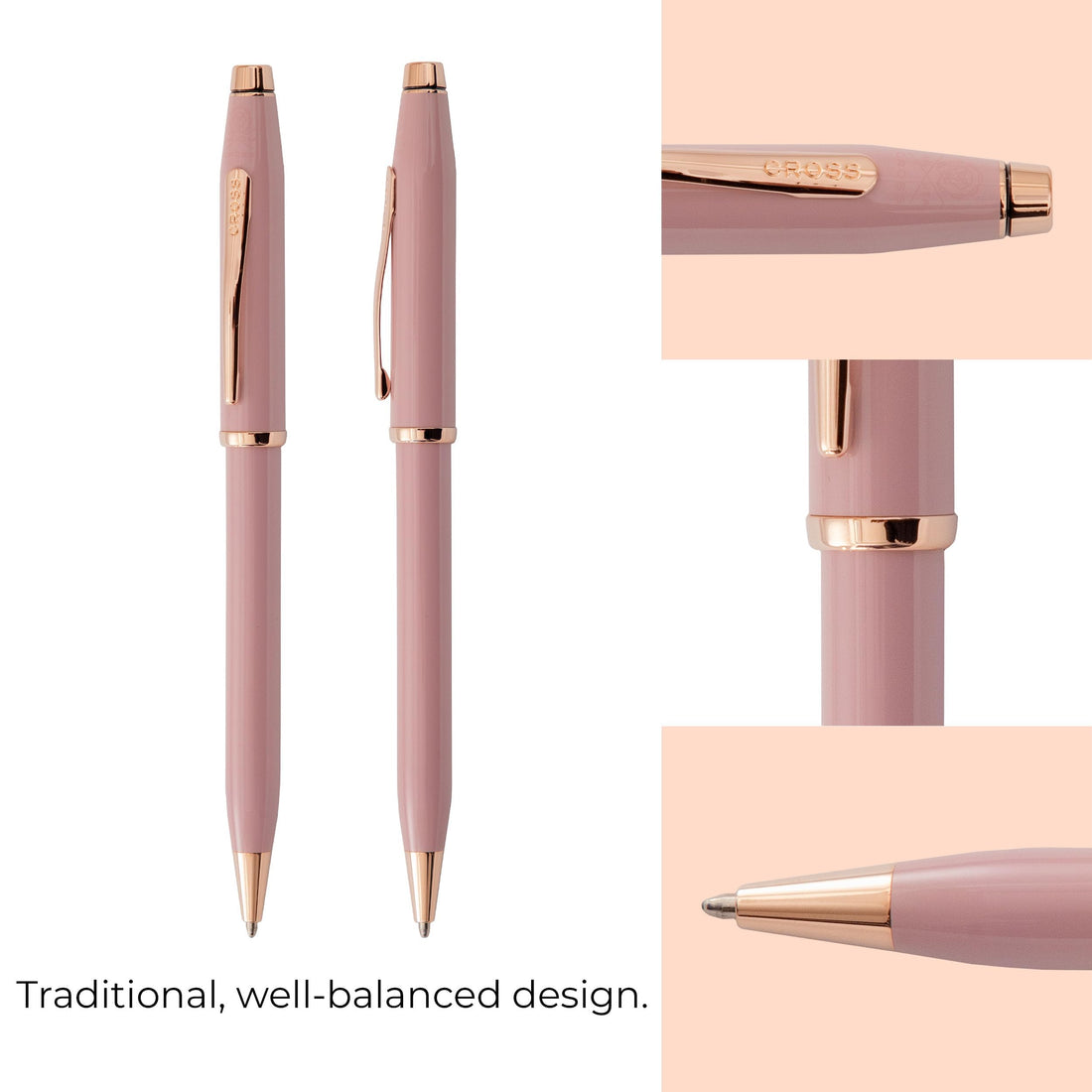Cross Century II Smoky Pink Premium Gift Box Ballpoint Pen