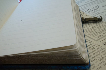Paperblanks A6 Lined Notebook in Deep Blue for Elegant Note-Taking