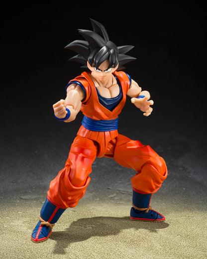 TAMASHII NATIONS S.H. Figuarts Dragon Ball Z Goku Figure 145mm