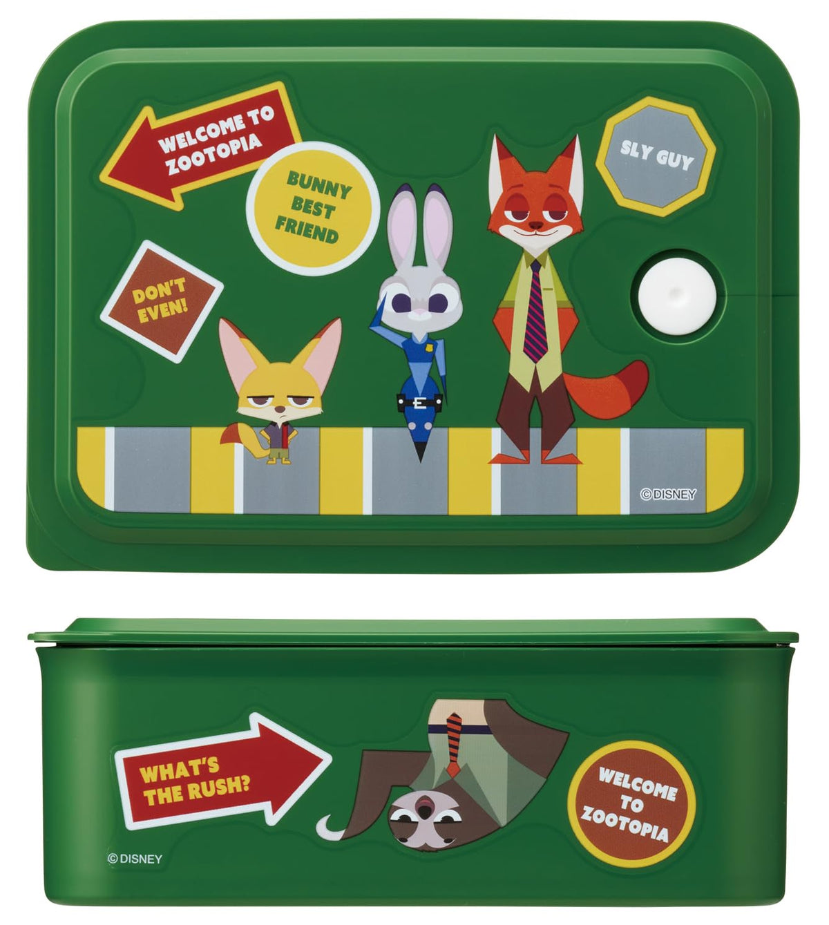 Skater Lunch Box M Size Disney Zootopia Microwave Safe 700ml
