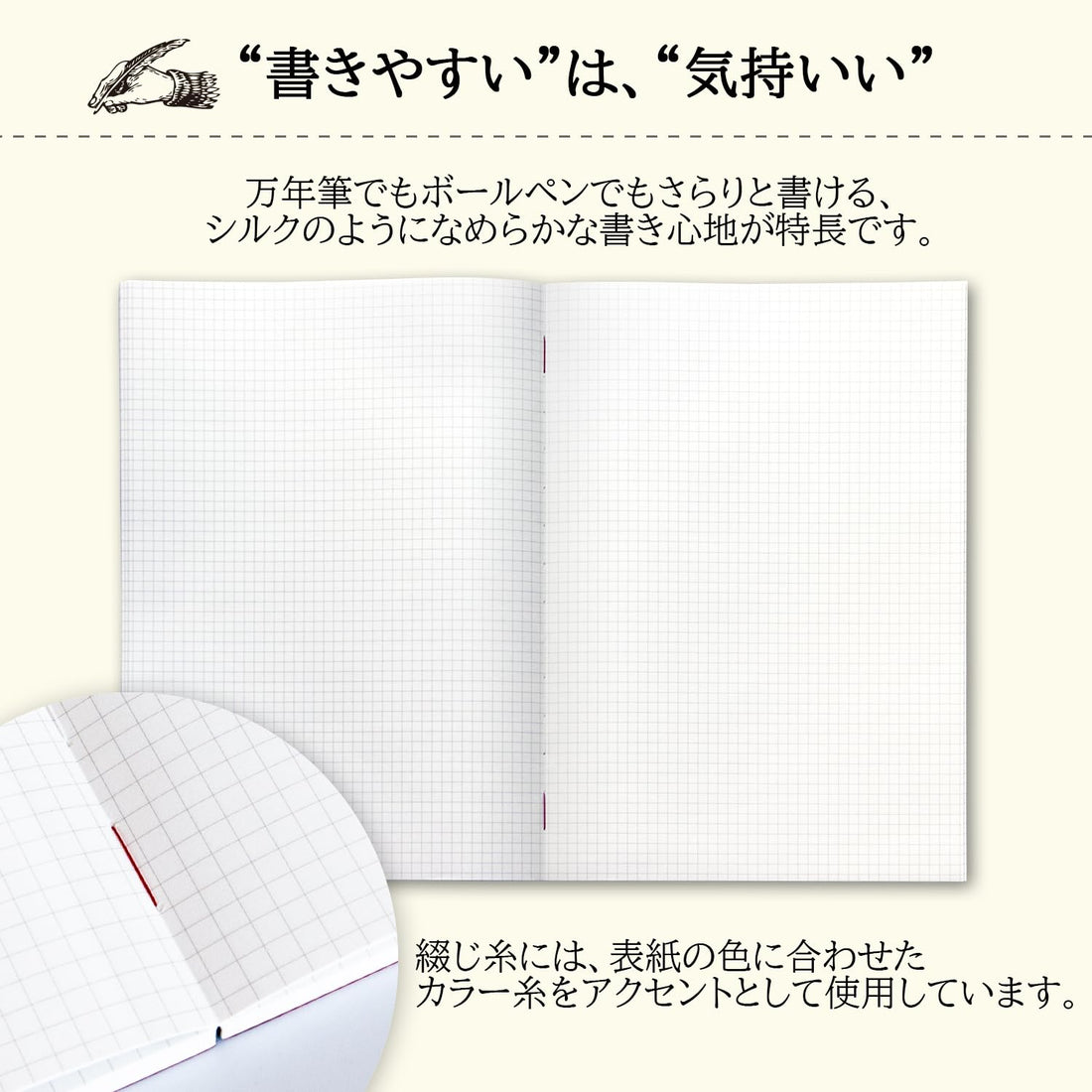 Apica Premium CD Grid-Ruled Notebook A4, 96 Sheets