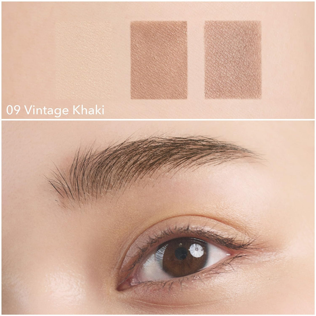 Celvoke Indicate Eyebrow Powder Vintage Khaki with Brush