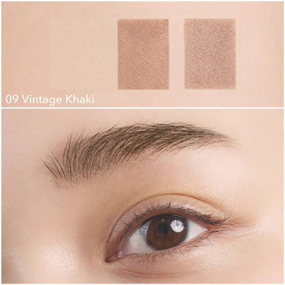 Celvoke Indicate Eyebrow Powder Vintage Khaki with Brush