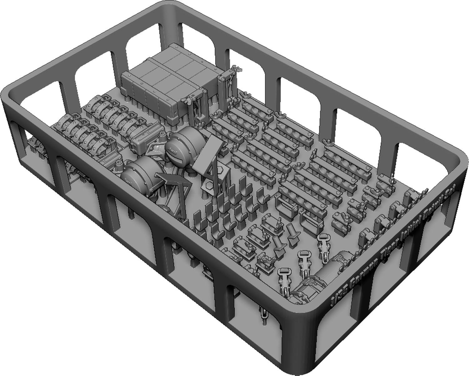 BSK Model 1/35 German Tiger I Early Production Detail Parts Set