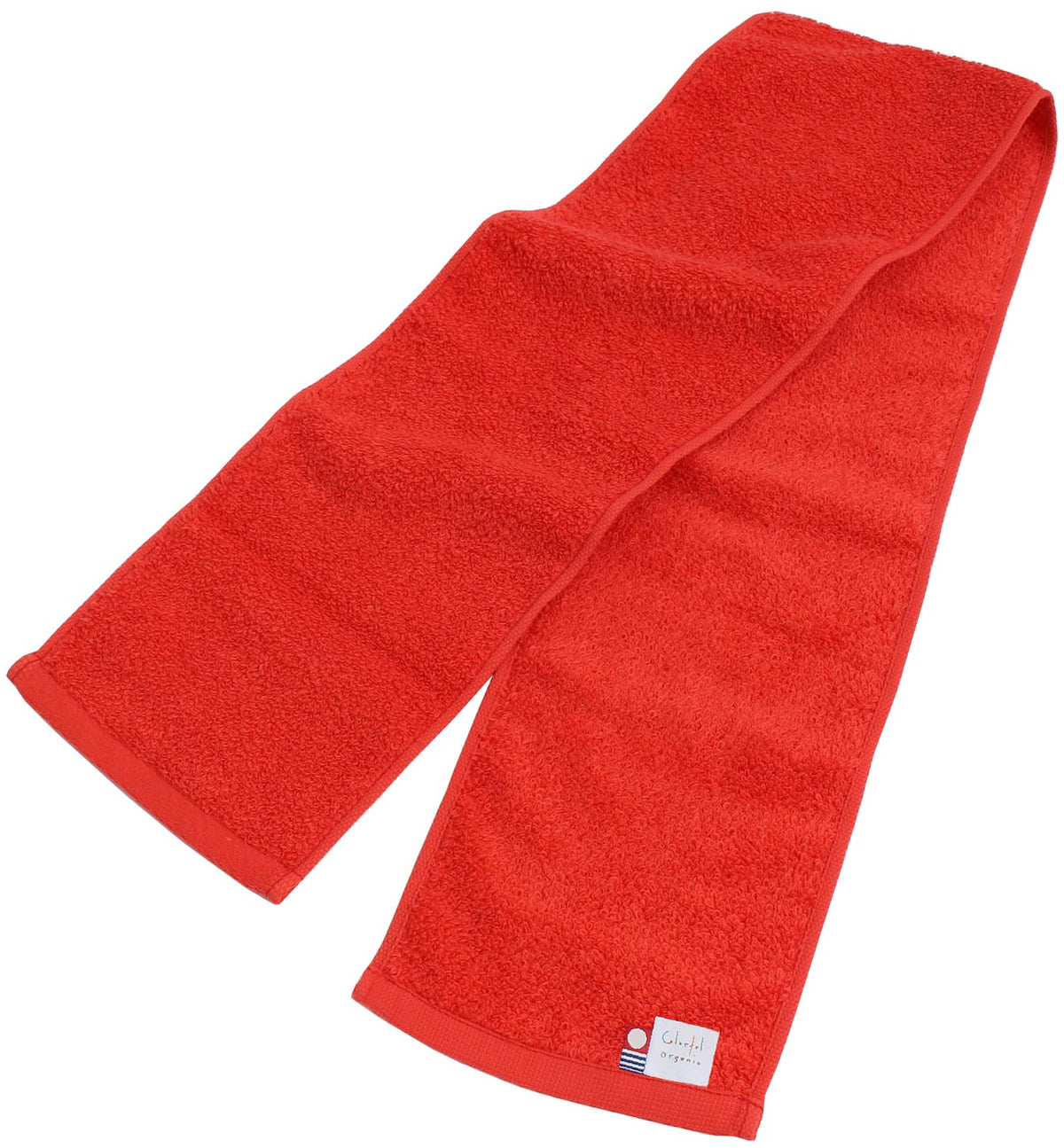 Hondataoru Japanese Towel Muffler 15x110cm Super Absorbent Red