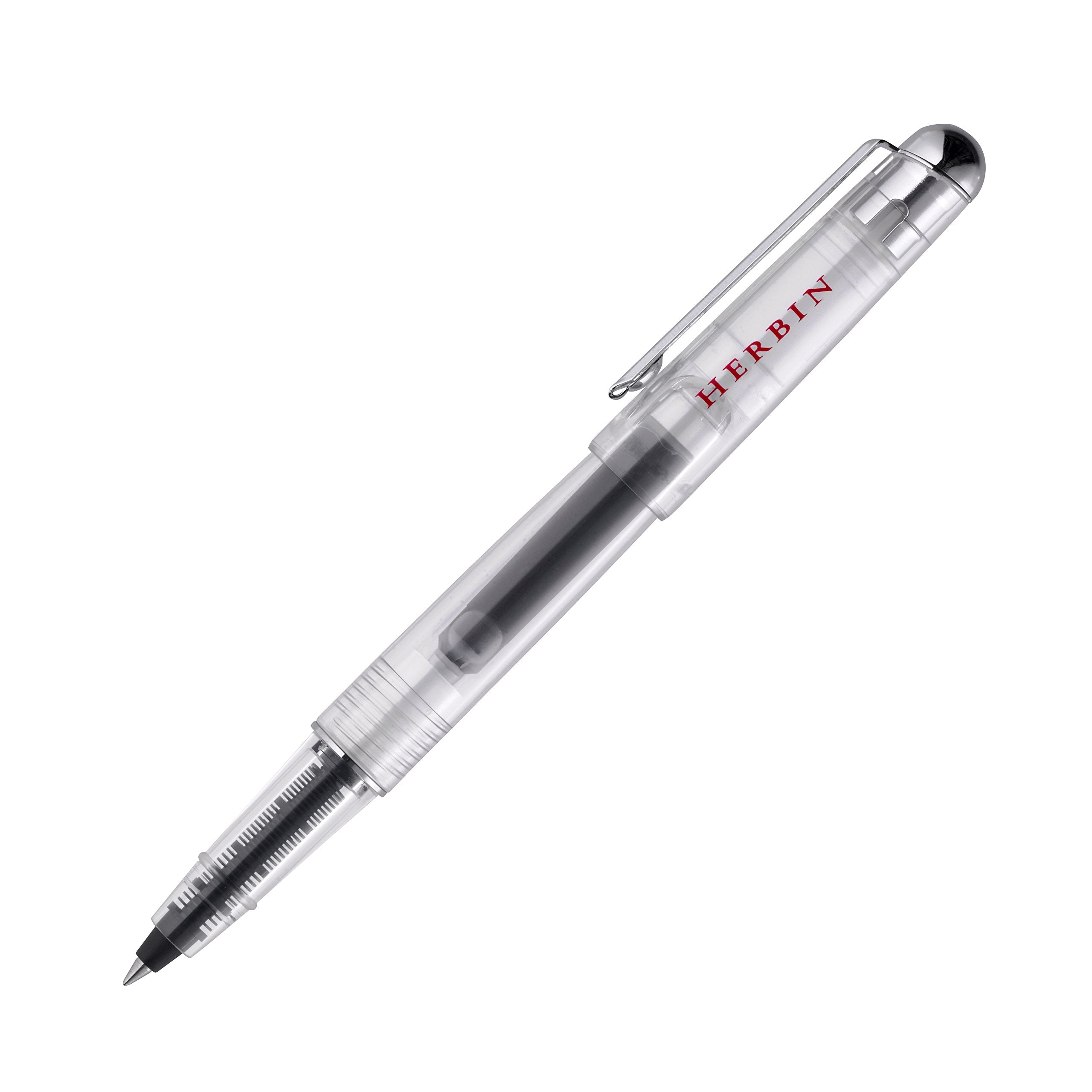 Herbin Rollerball Pen with Blue Ink Cartridge 0.5mm