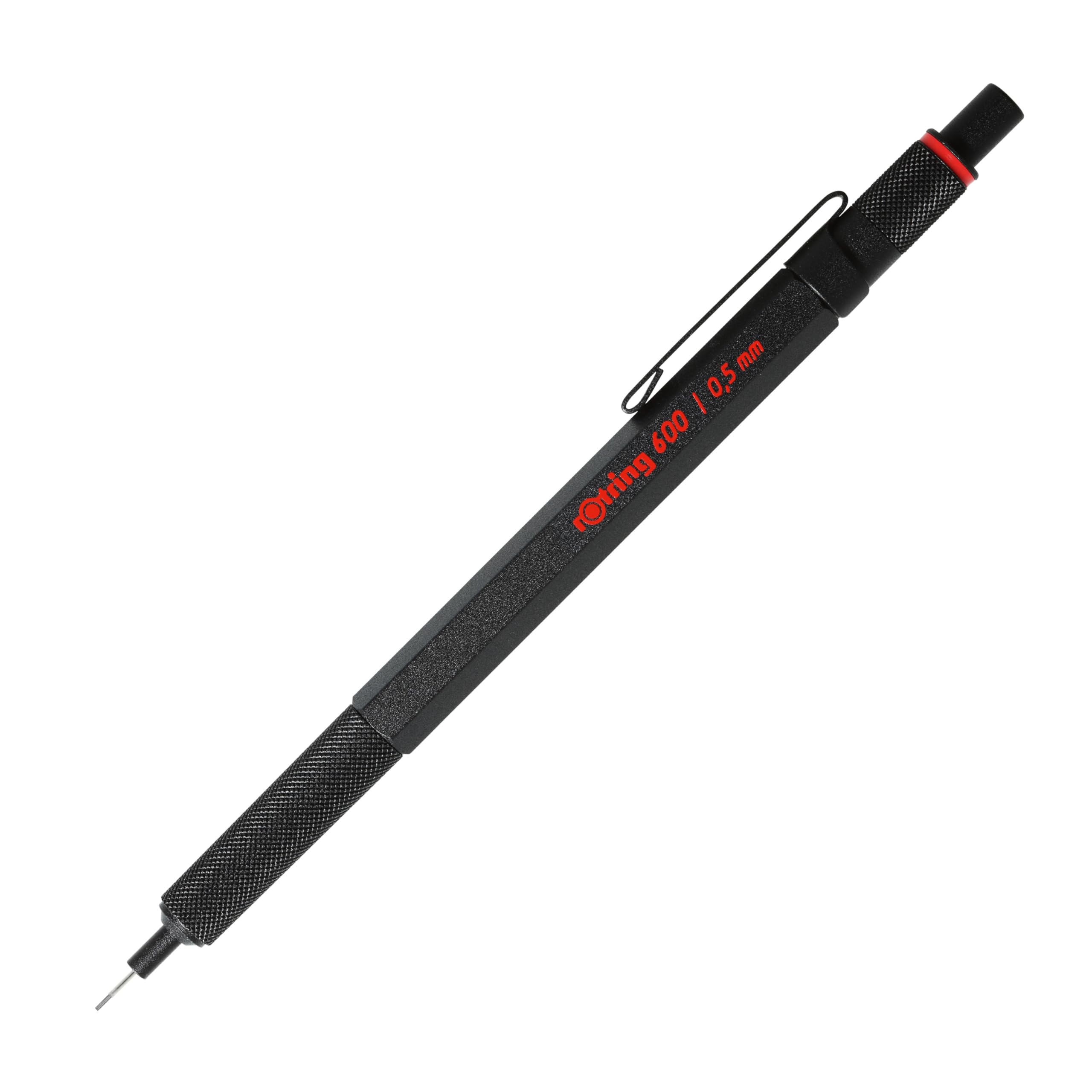 Rotring Mechanical Pencil 600 0.5mm Black for Precise Writing