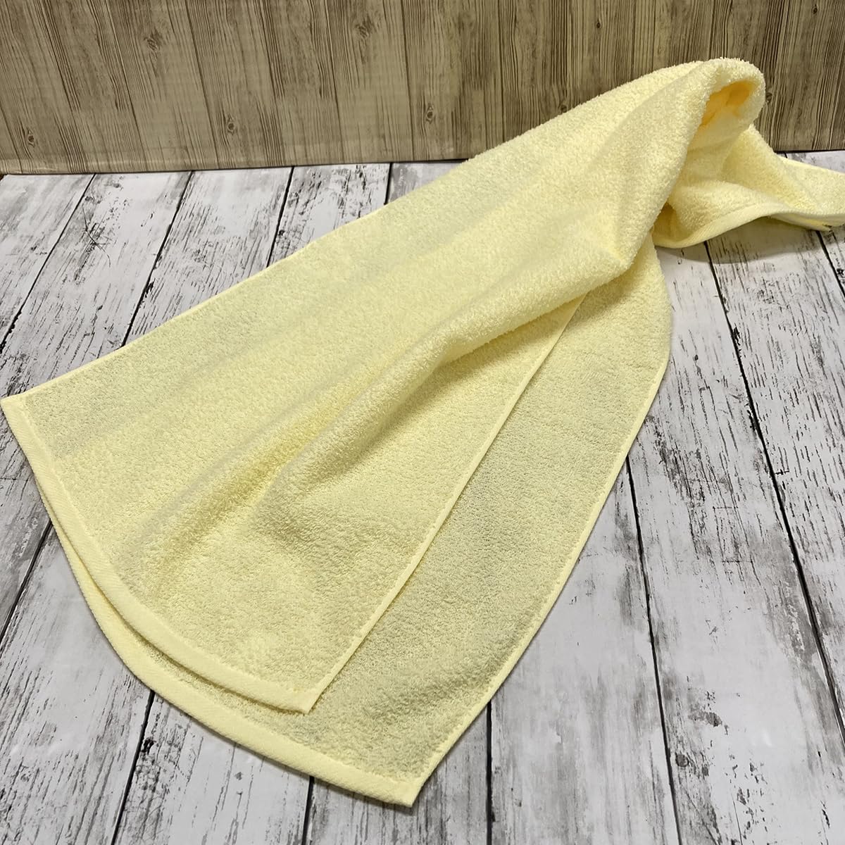 IMAMURA Face Towel Set Cream Color Soft Absorbent 34x85cm