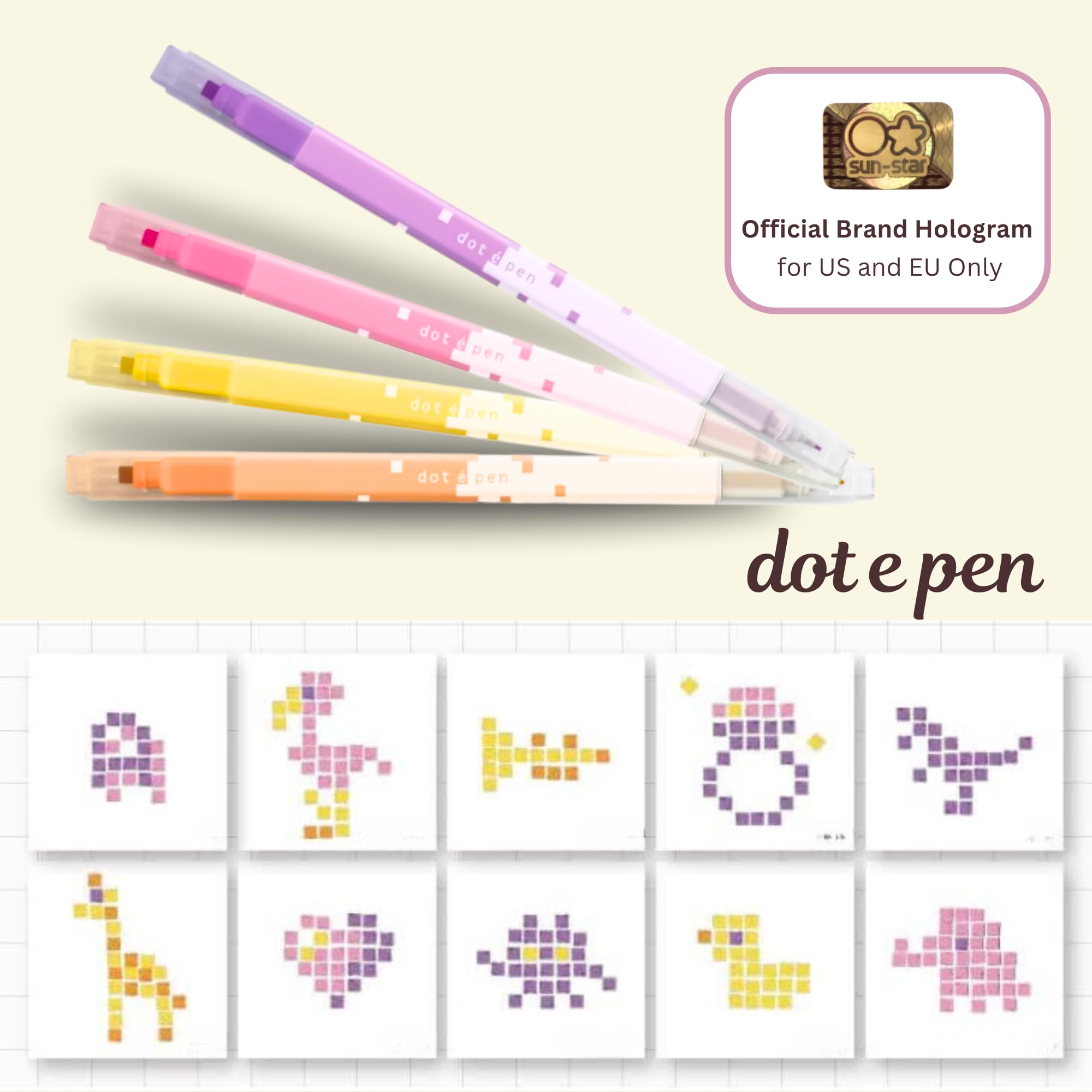 Sun-Star Stationery Dot &amp; Pen Marker A Style