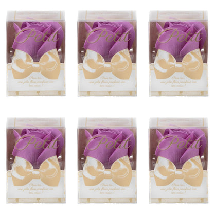 Q-FLA Bath Product with Soap Flower Set of 6 for Gifting