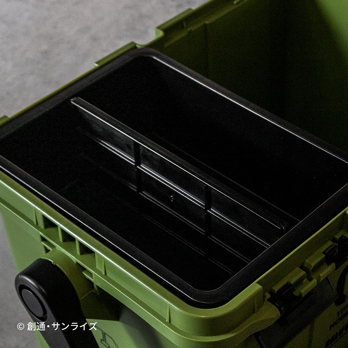 Plex 17L Mobile Suit Gundam Toolbox Zeon Model in Light Green