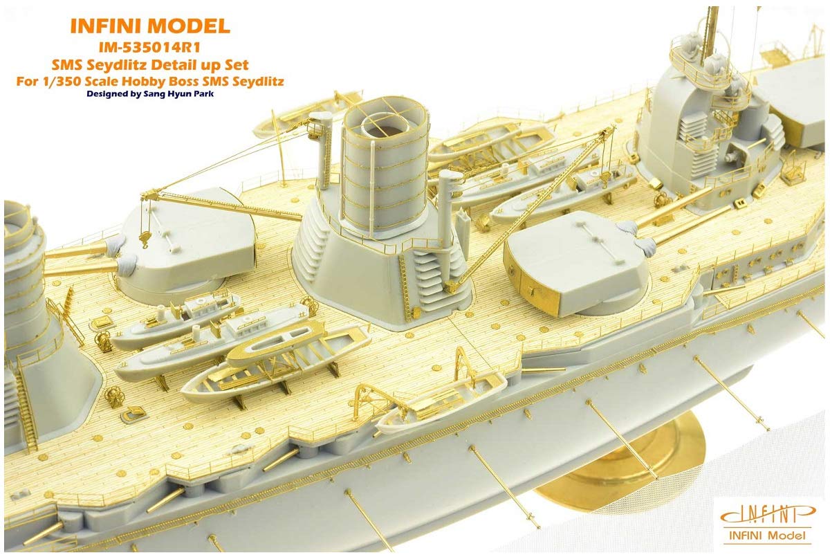 Infini Model 1/350 Scale Parts Set for German Navy Cruiser Seydlitz