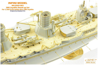 Infini Model 1/350 Scale Parts Set for German Navy Cruiser Seydlitz