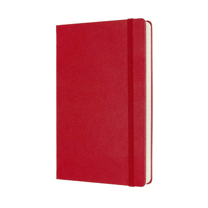 Moleskine Classic Notebook Expanded 400 Pages Hard Cover Scarlet Red