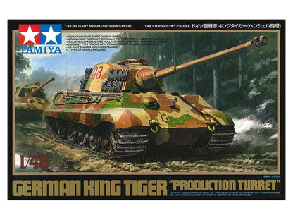 TAMIYA Military Miniature Series King Tiger Tank Model 1/48 Scale