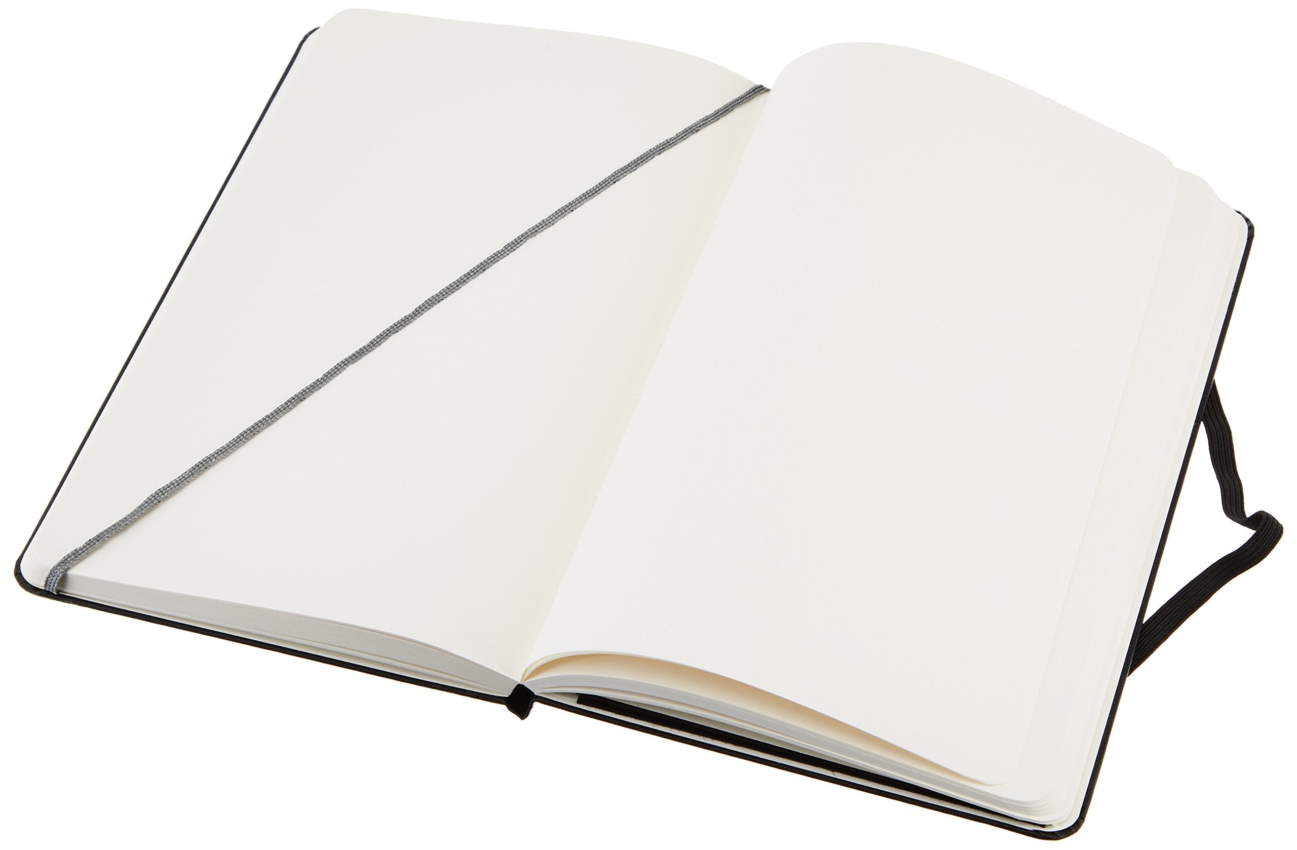 Amazon Basics Classic Notebook L Size 13cm x 21cm Black